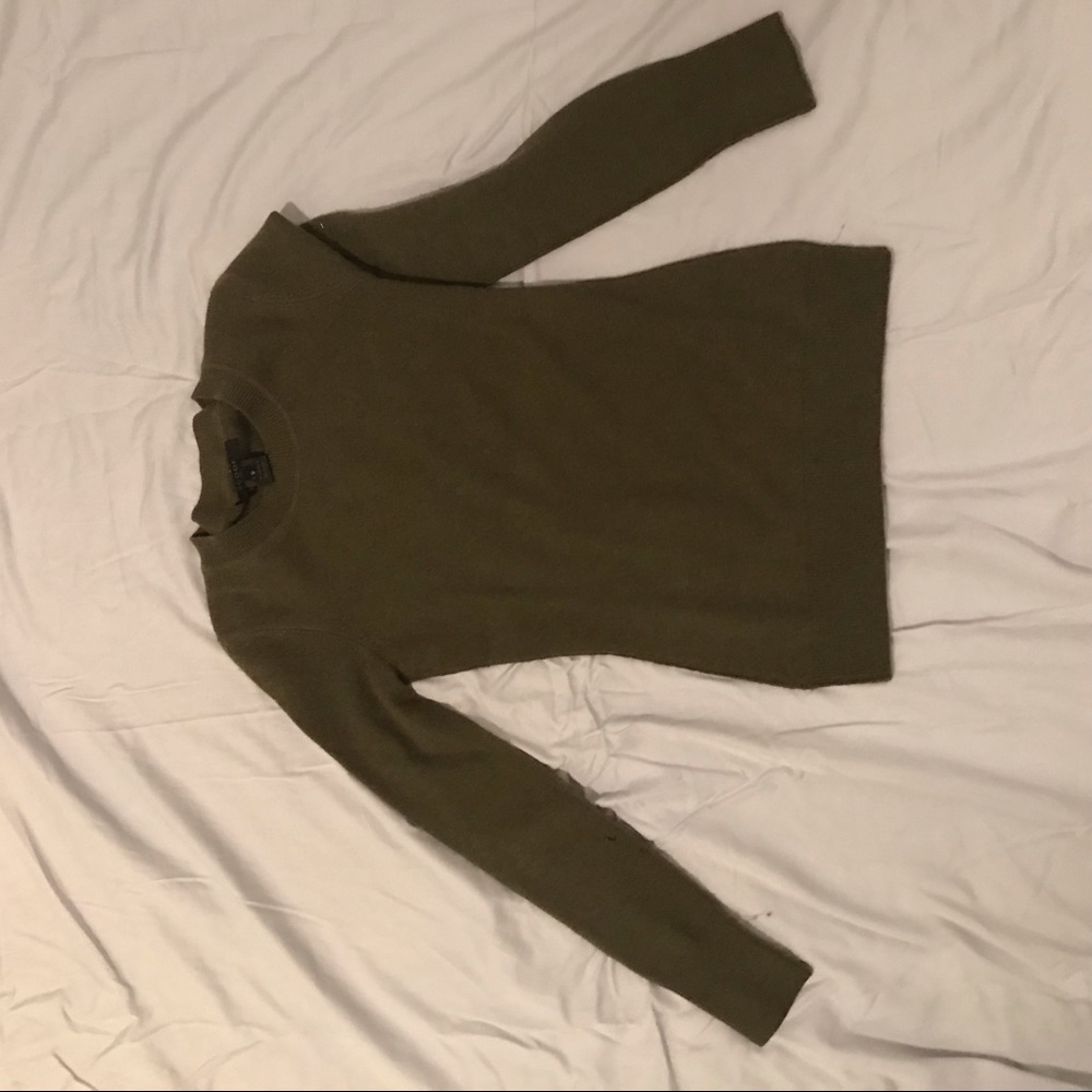 Scoop NY green cashmere